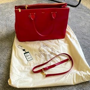Ralph Lauren Double Zip Tote *used twice only